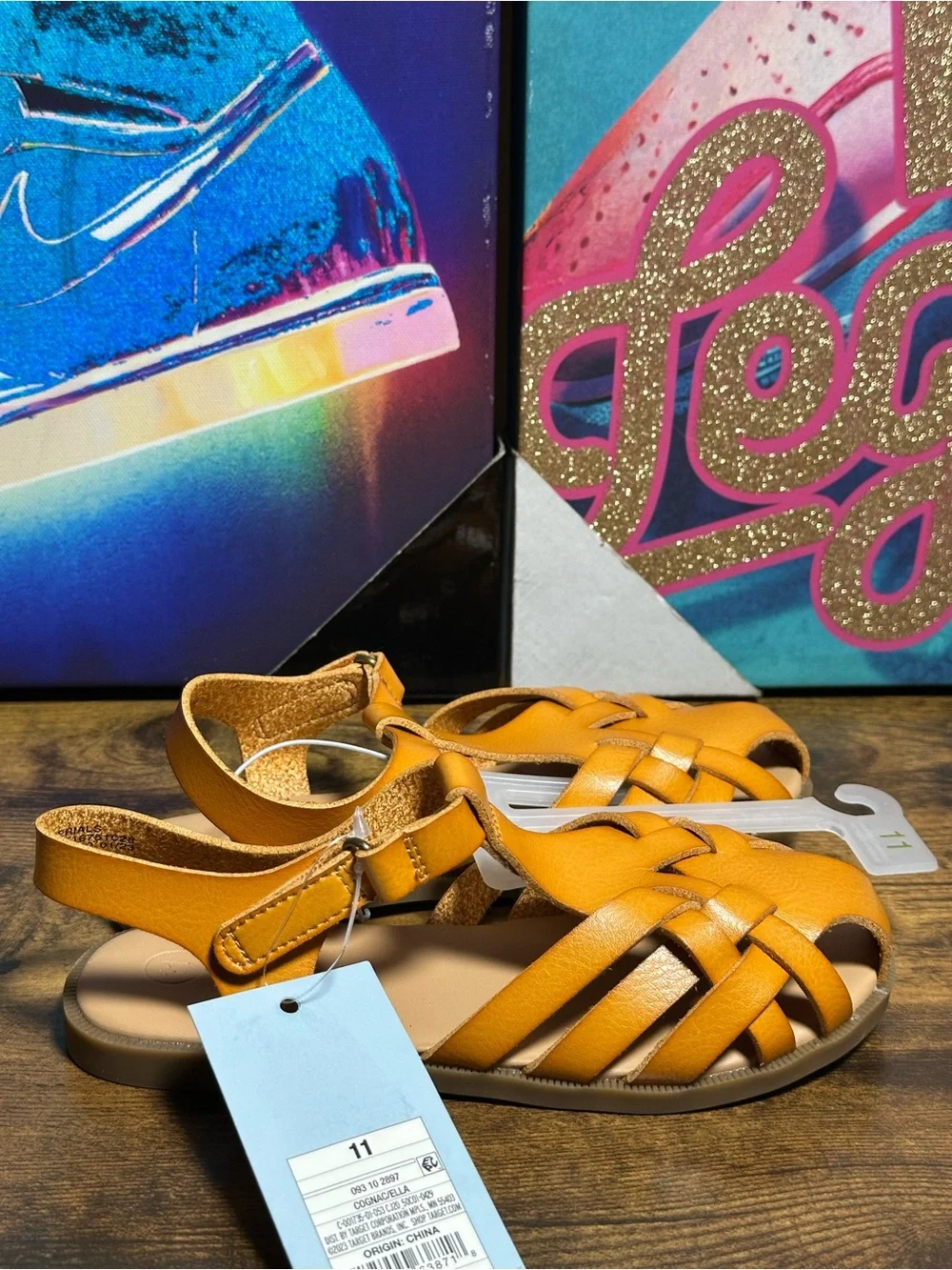 Cat & Jack Ella Sandals size 11